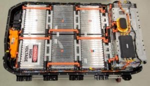 Electric vehicle battery comprised of many individual battery pack modules